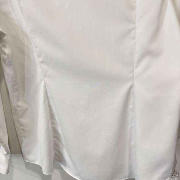 Calvin Klein Extreme Slim Fit White Tailored Button-Up Shirt Size 17.5 - Picture 9 of 17